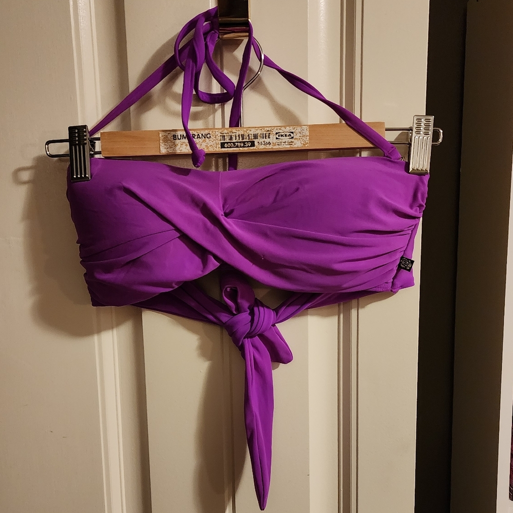 Bandeau Swim Top La Vie En Rose Aqua